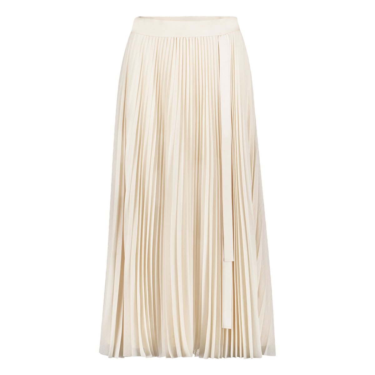 Jupe en tulle à plis champagne sorbet, VERA MONT
