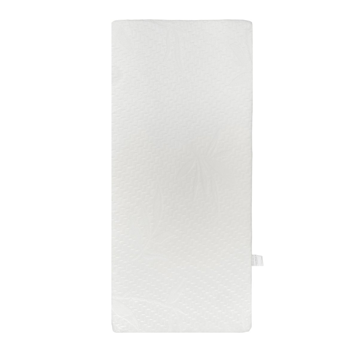 Matelas bébé en viscose de bambou pour couffin blanc, DOMIVA