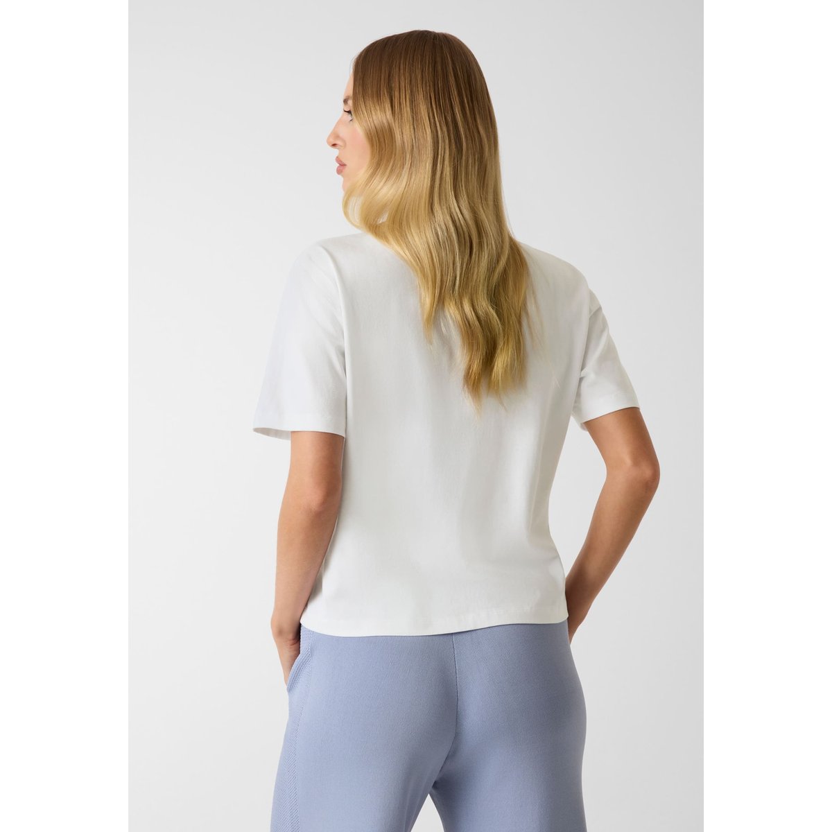 T-Shirt Avec Strass blanc, GUESS