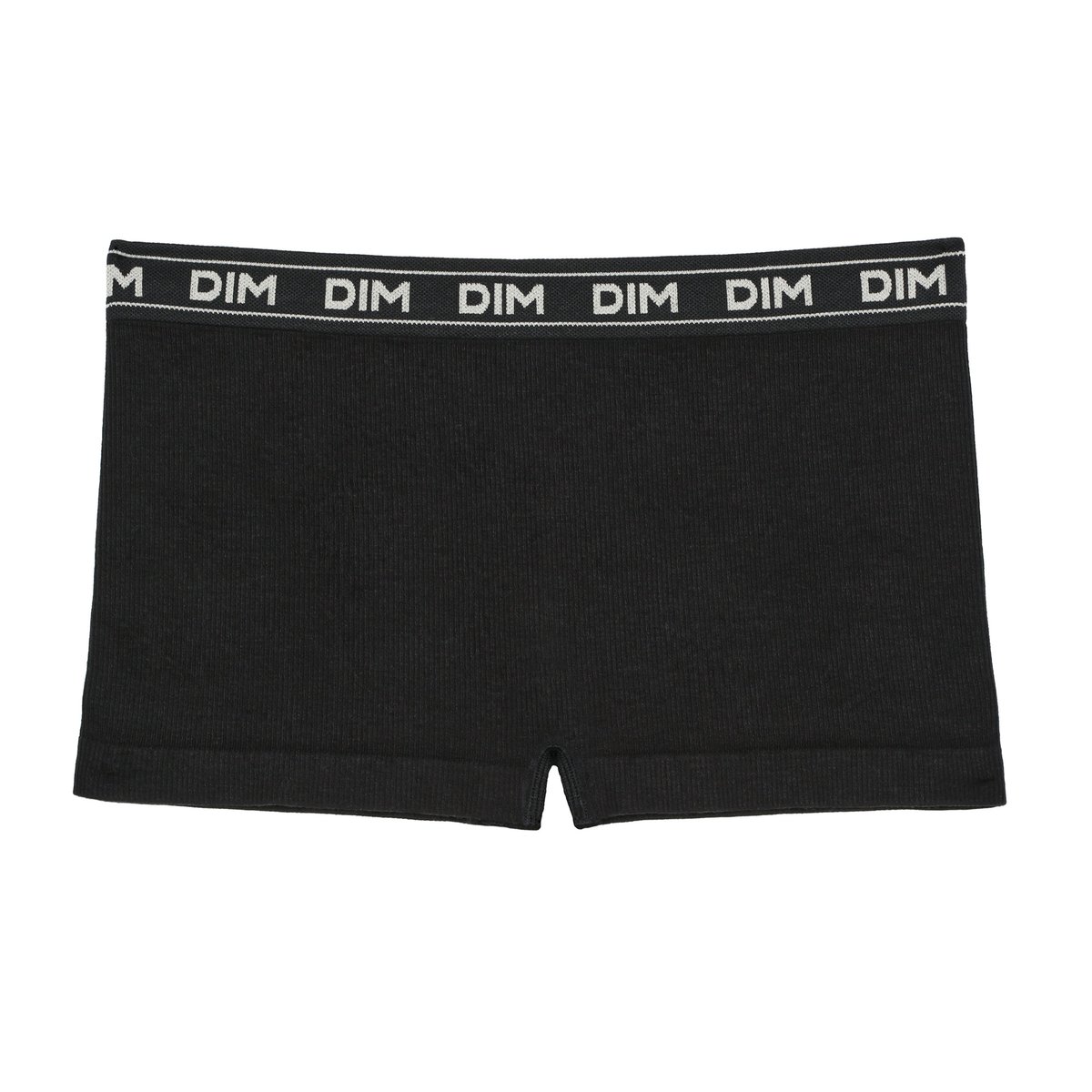 Boxer microfibre côtelée Icons Seamless noir, DIM