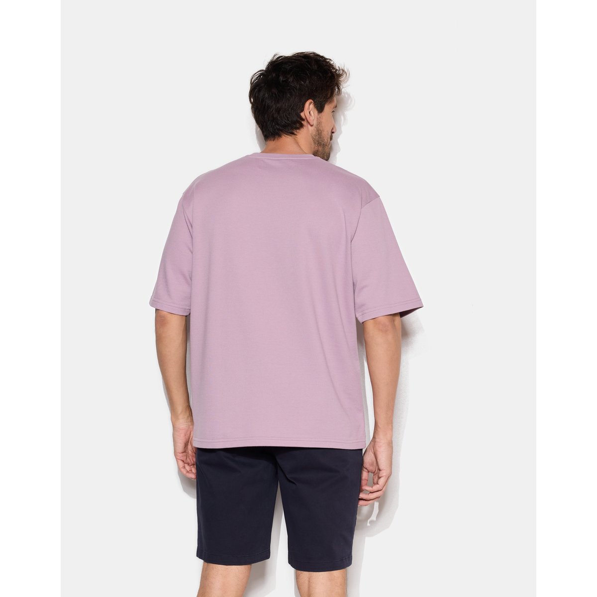 T-Shirt uni POCKET TEE parme, CHEVIGNON