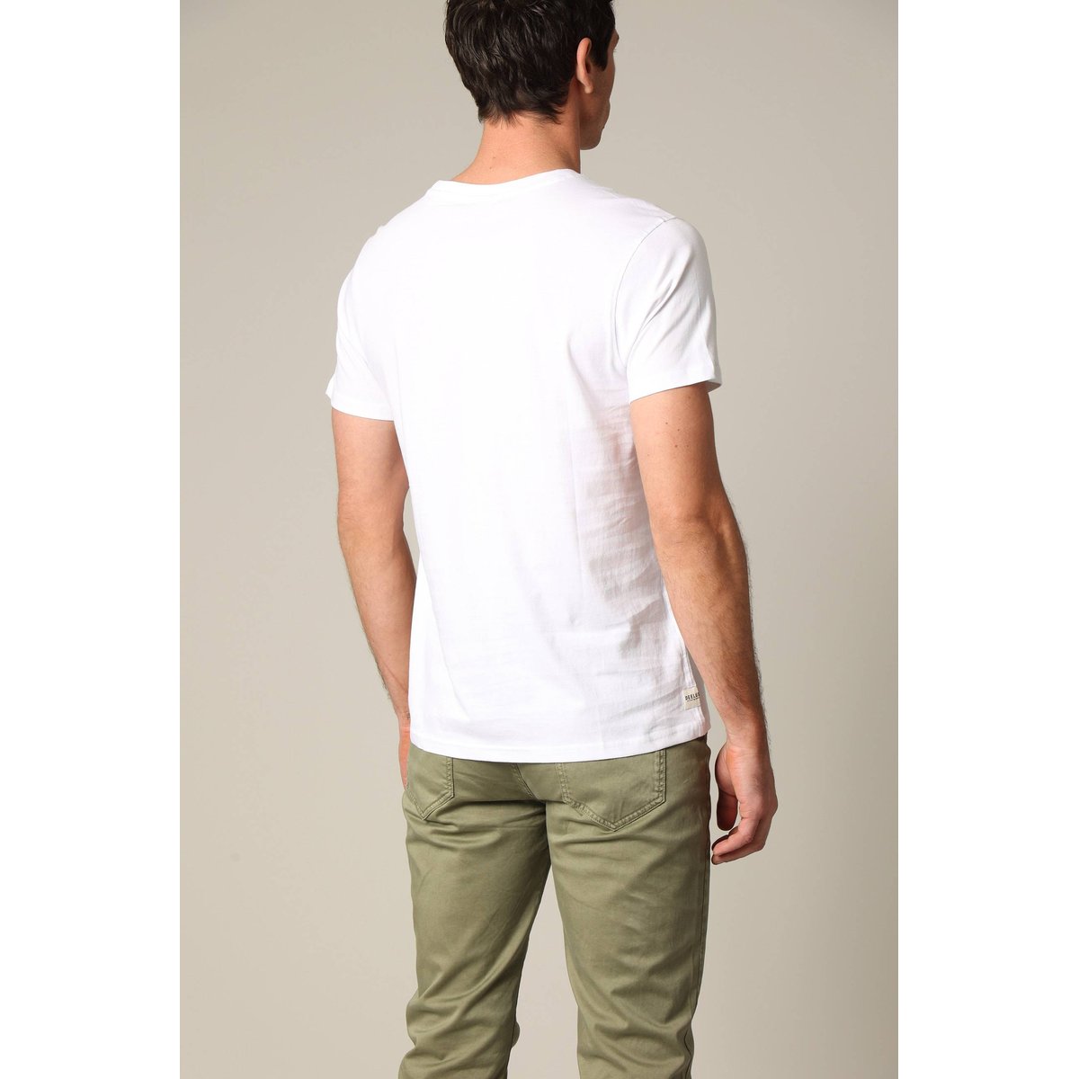 T-shirt en coton  CLEM white, DEELUXE