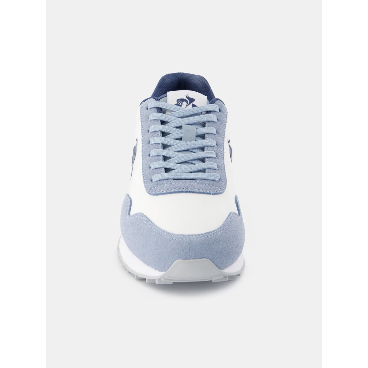 Sneakers rétro-running avec détails suede Astra optical white/ashley blue, LE COQ SPORTIF
