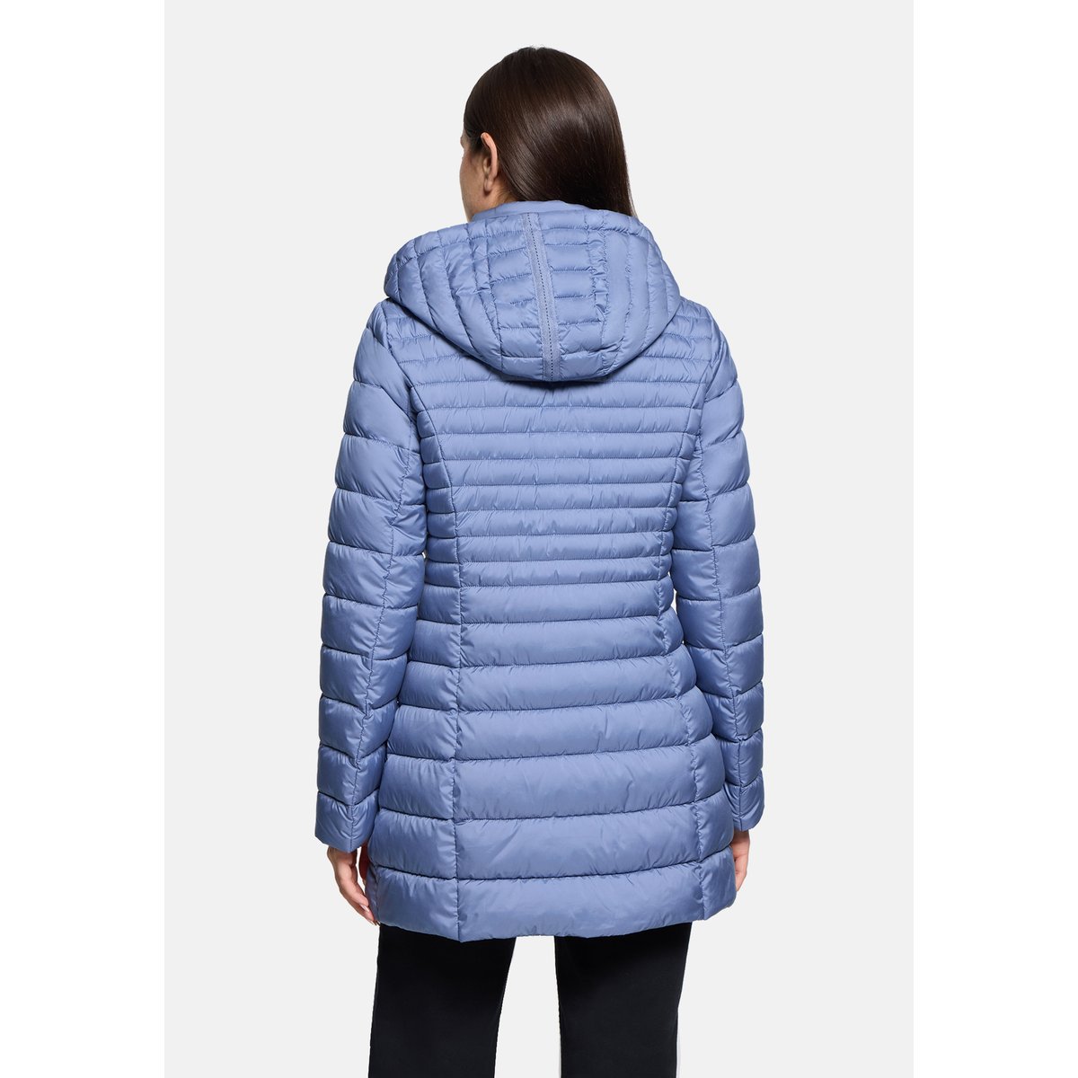 Veste matelassée à capuche amovible country blue, BETTY BARCLAY