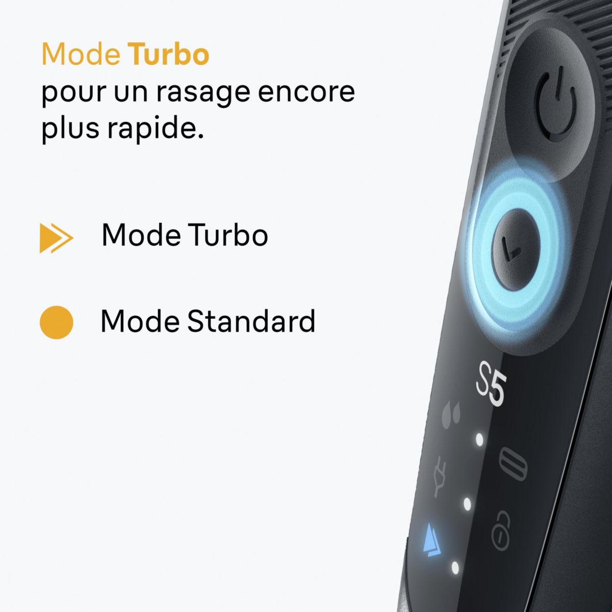 Rasoir électrique Series 5 52-B7200cc Clean&Charge couleur unique, BRAUN