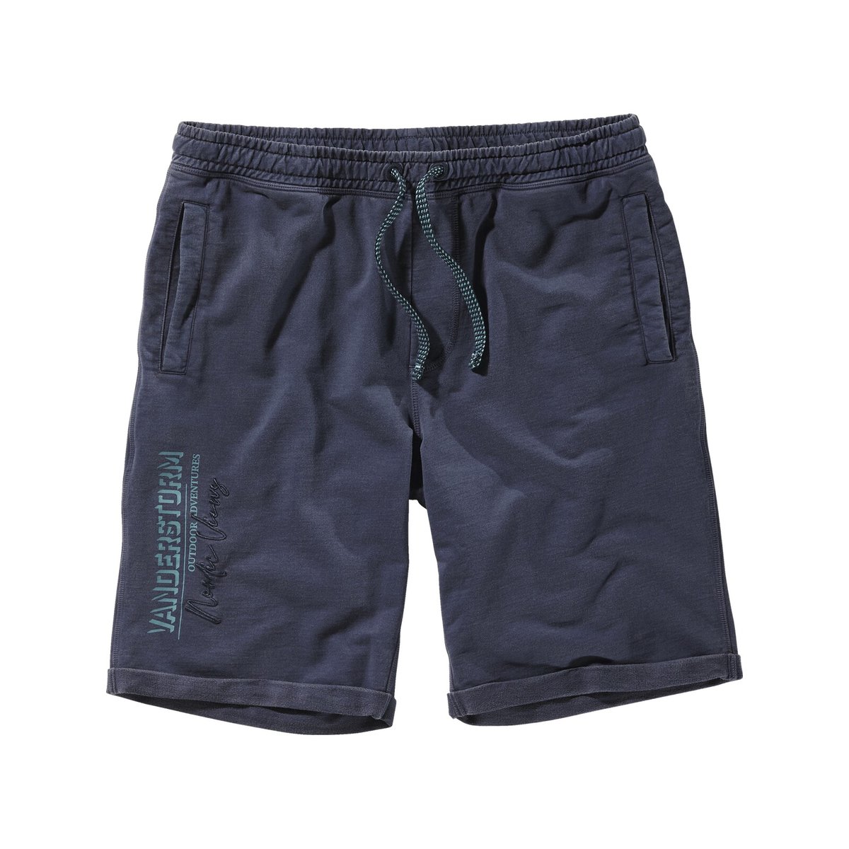 Bermuda en molleton ANDERTAN bleu foncé, JAN VANDERSTORM