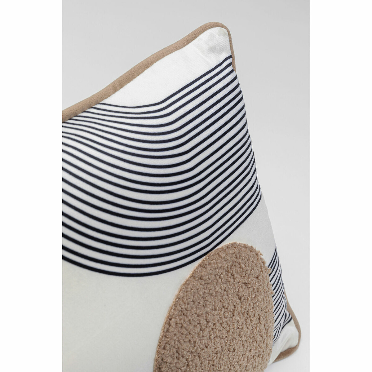 Coussin Vista 50x30cm gris, KARE DESIGN