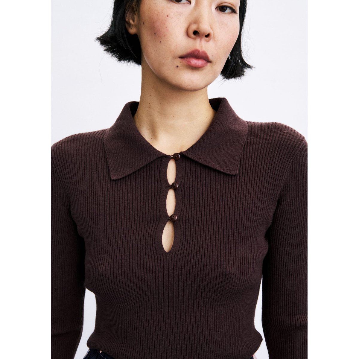 Polo Cyllene CYLLENE chocolat, FRNCH