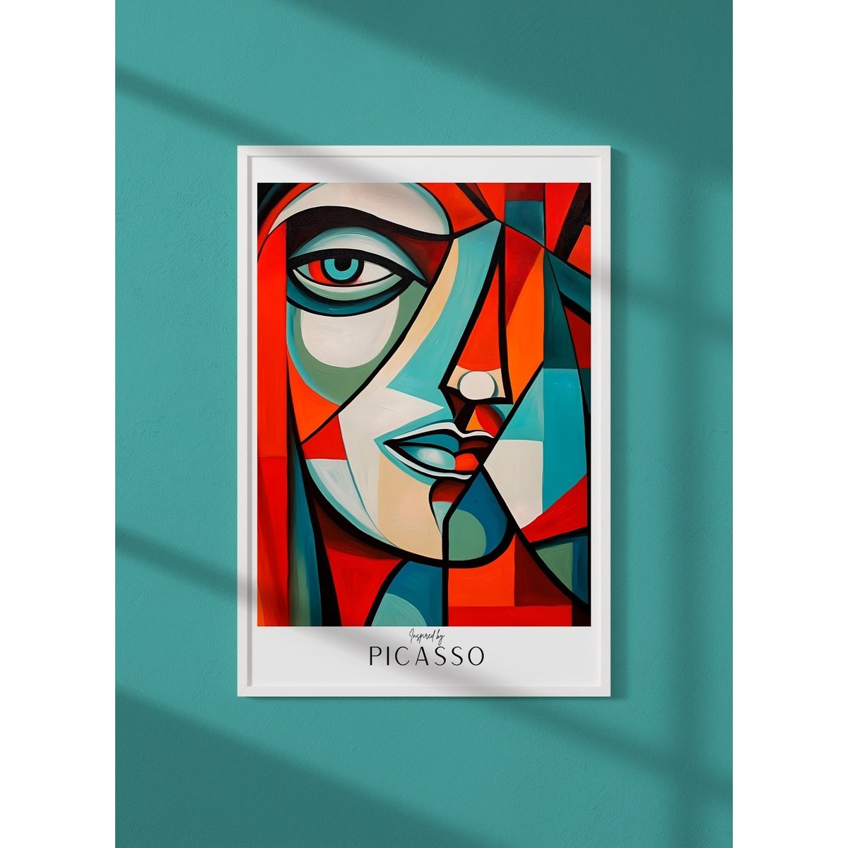 Affiche Picasso n°8 blanc, L'AFFICHERIE