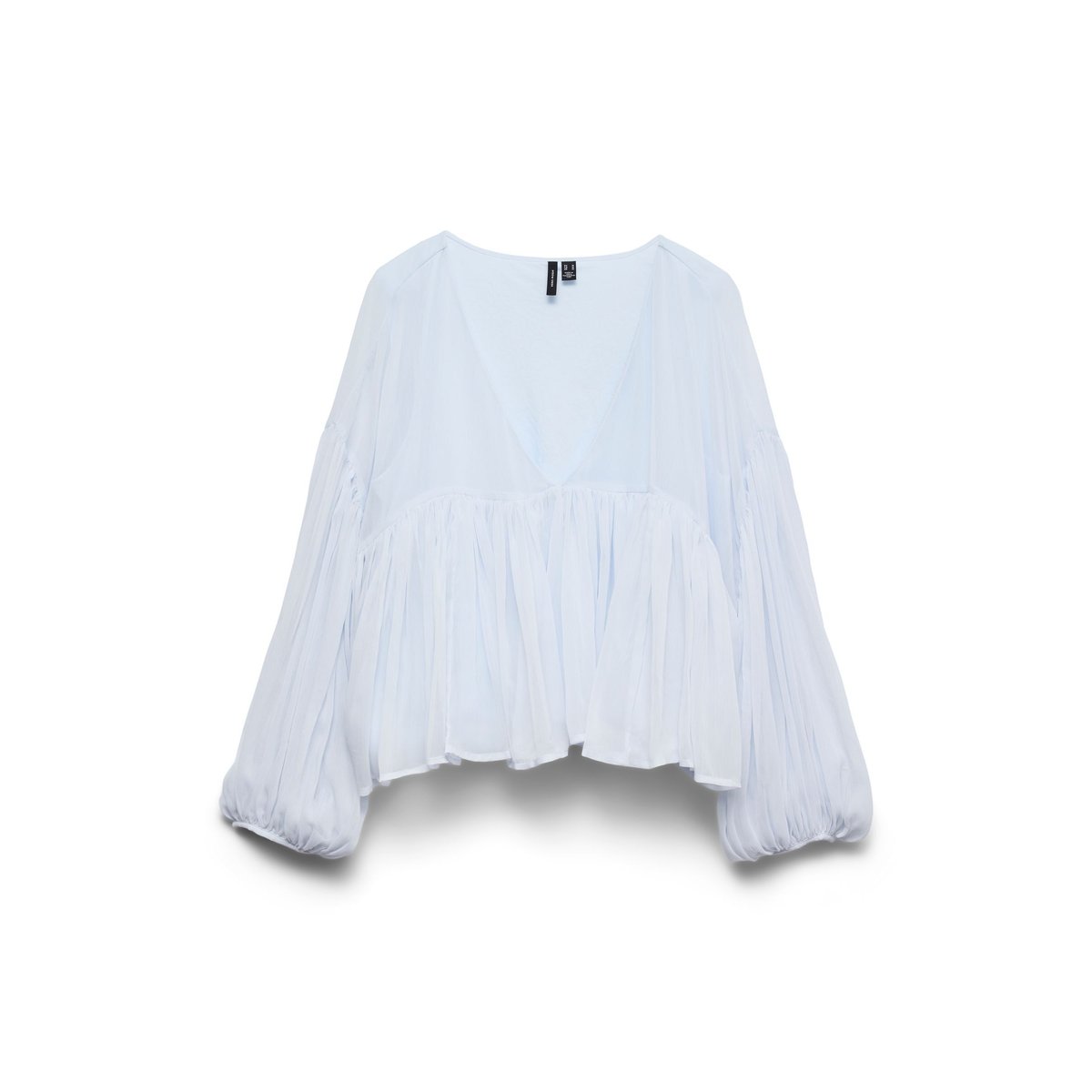 Blouse bleue - skywriting, VERO MODA