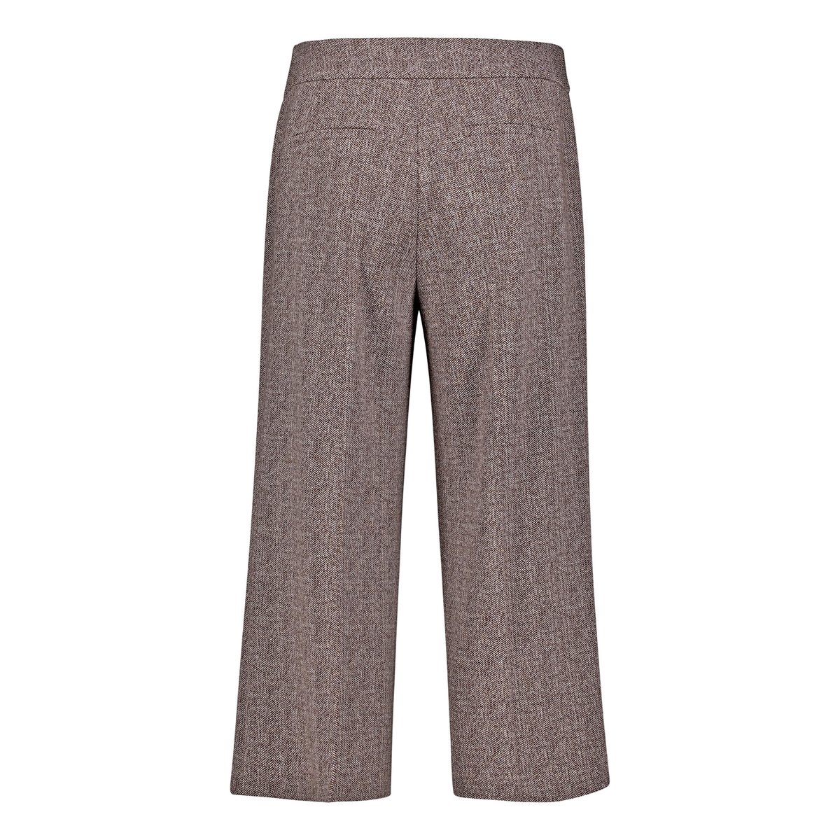 Jupe-culotte à plis repassés brown/cream, CARTOON