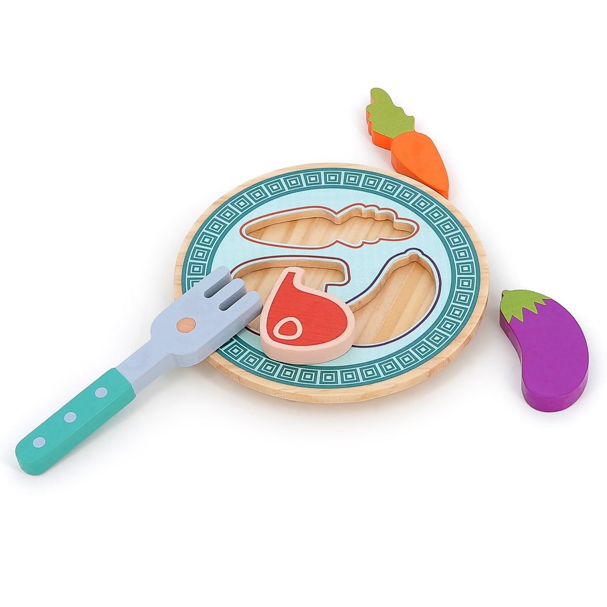 Plateau repas multi-activités beige, VILAC