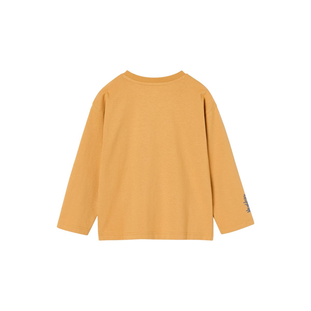 T-shirt manches longues jaune, VERTBAUDET