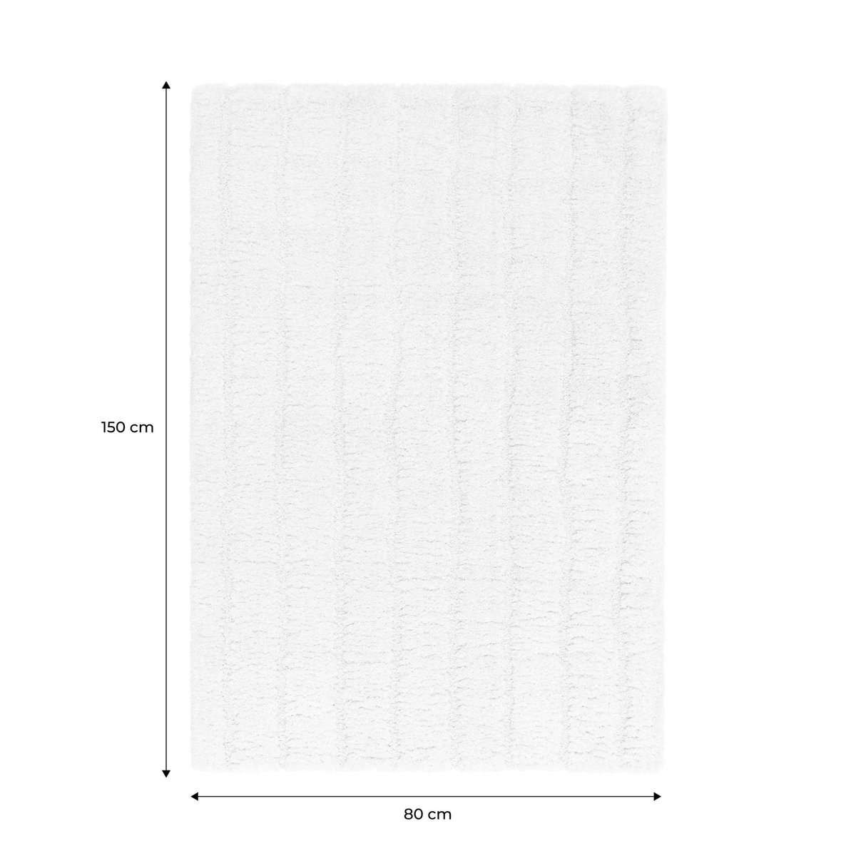 Tapis intérieur rectangulaire contemporain SOL crème, SWEEEK