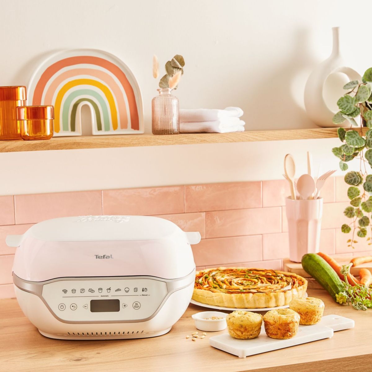 Machine à gâteaux Cake Factory Infinity KD850110 couleur unique, TEFAL
