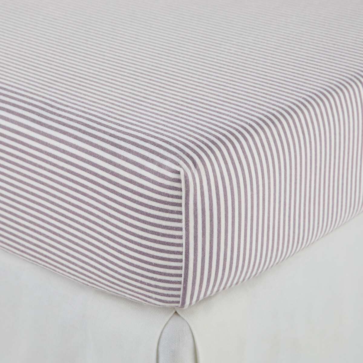 Sábana bajera infantil de franela alt. ajust. 25 cm, Elona violeta, LA REDOUTE INTERIEURS