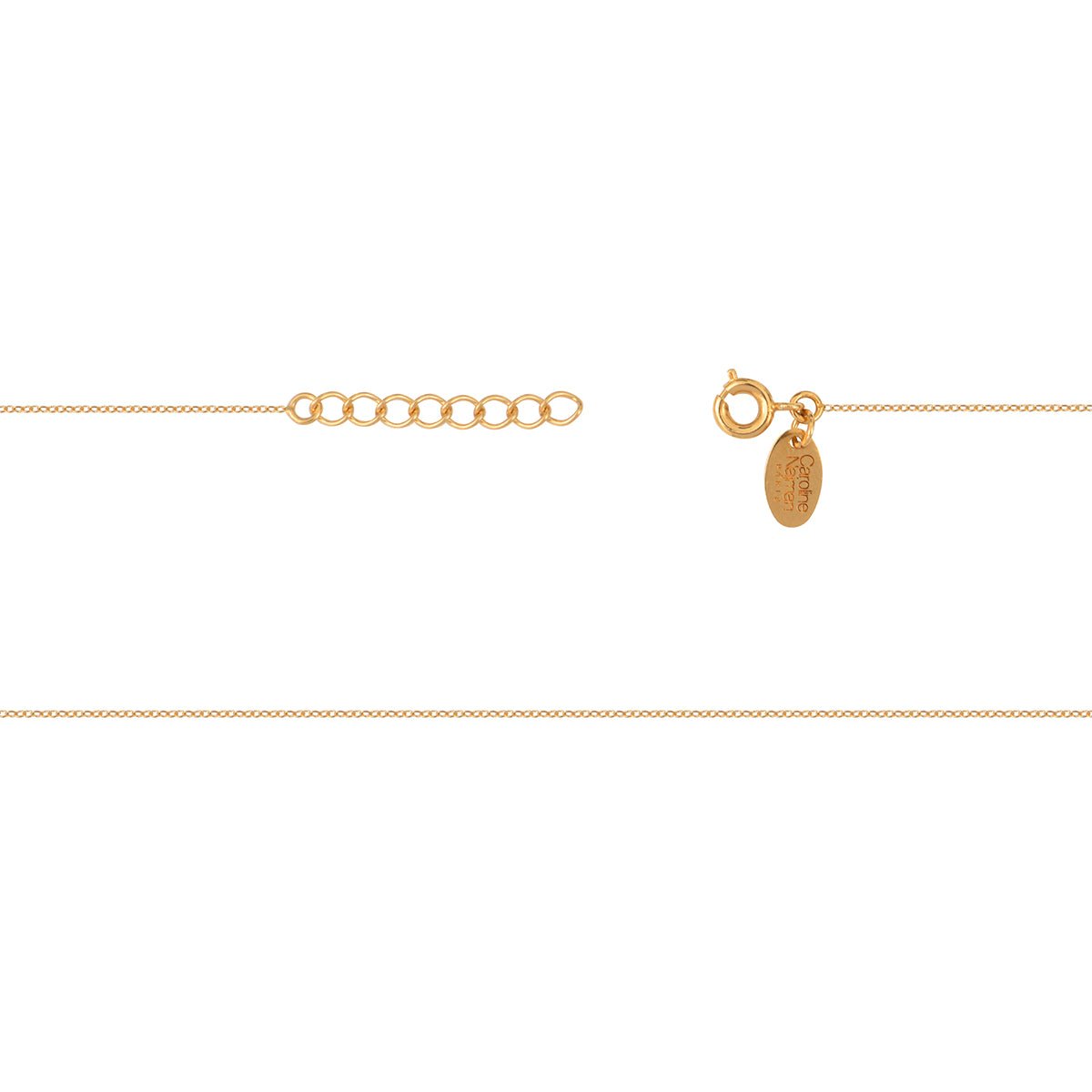 Collier cab ovale onyx noir, CAROLINE NAJMAN