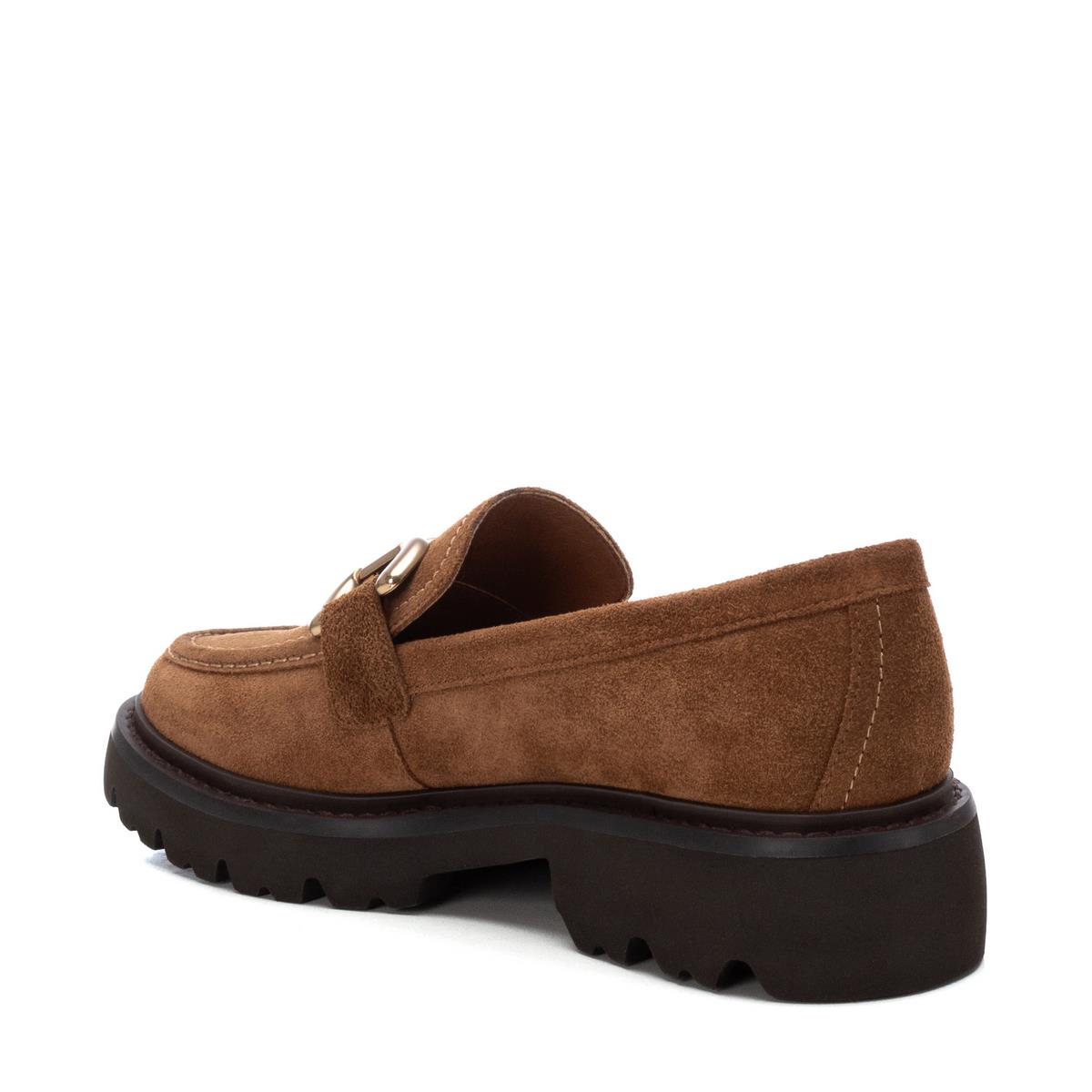 Chaussure Mocassin Plaine Décontractée camel, CARMELA