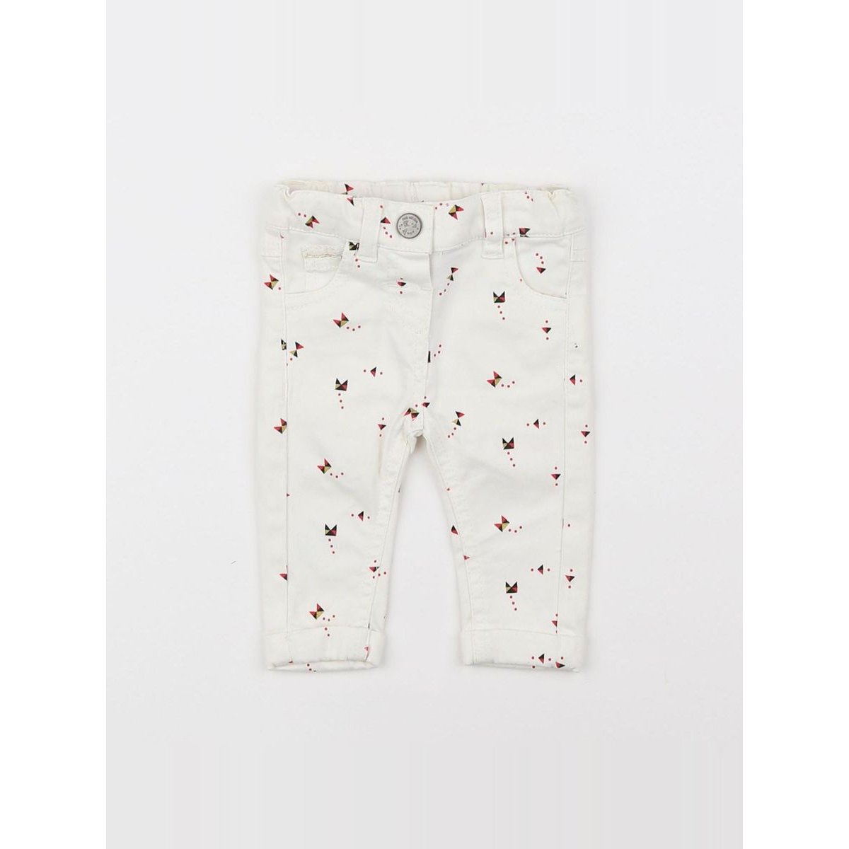 Pantalon - Très bon état blanc, TAPE A L'OEIL