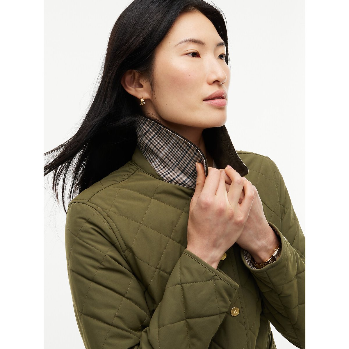 Veste courte, coupe droite olive, TOMMY HILFIGER
