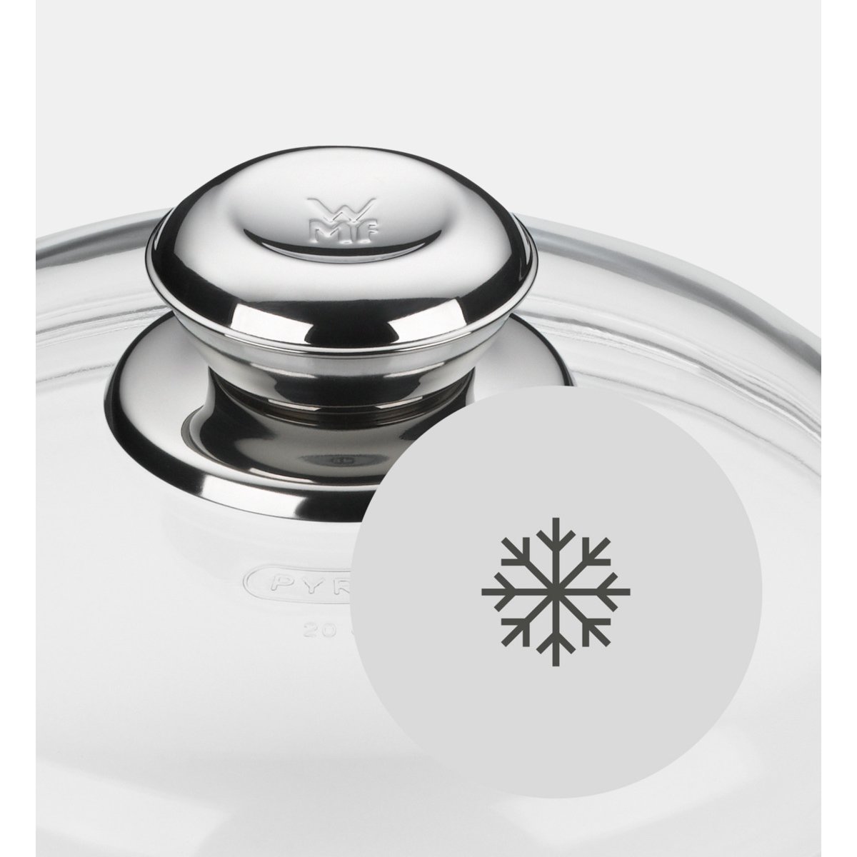 Couvercle ø20 cm- verre transparent, WMF