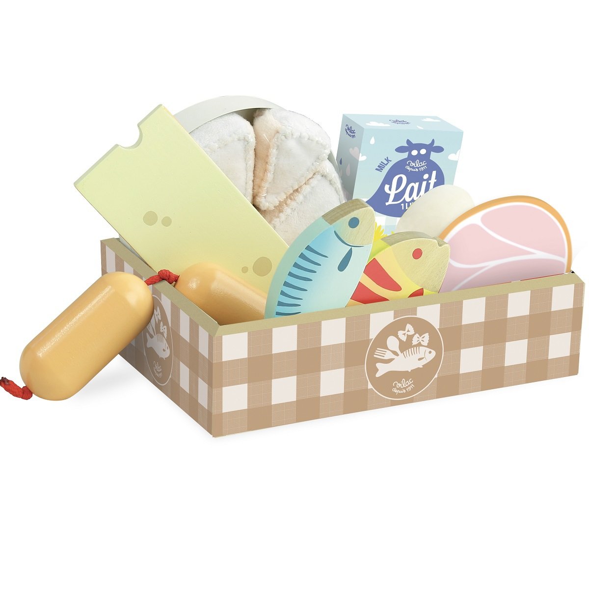 Set de Produits Frais Jour de Marché beige, VILAC