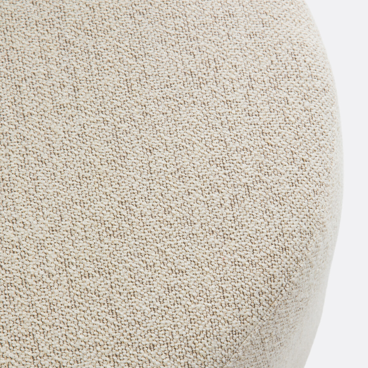 Pouf triangle XL, en tissu texturé, TRENTO ecru, LA REDOUTE INTERIEURS