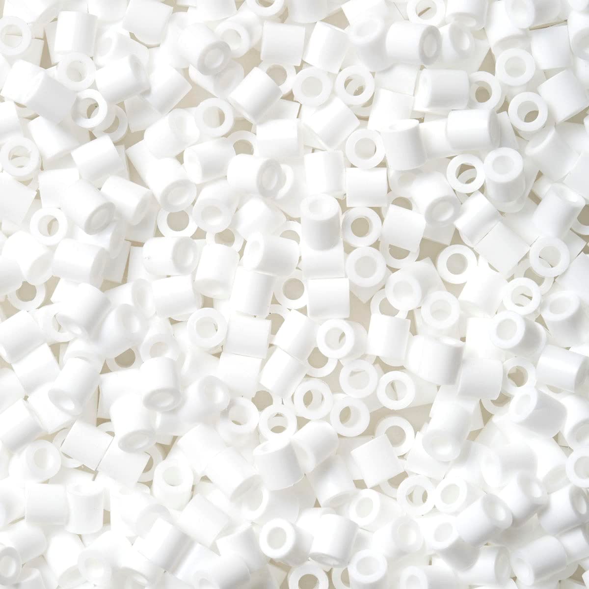 Sachet 1000 perles plastique blanc, HAMA