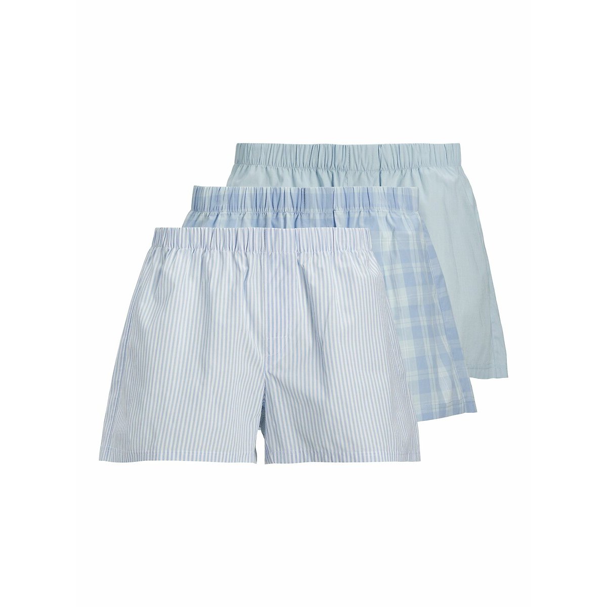 Lote de 3 boxers azul cambraia, JACK & JONES