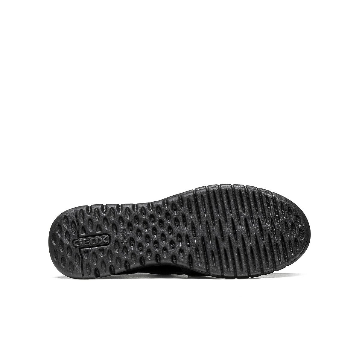Mocassins compensés vernis, FLEXTRIDE noir, GEOX
