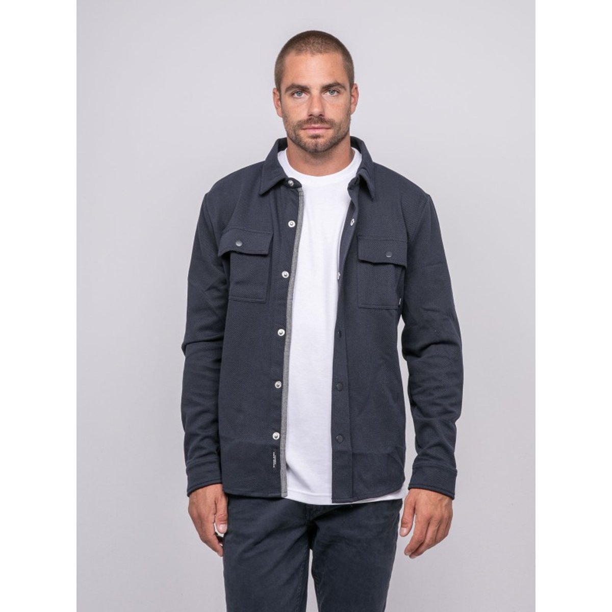 Chemise Manches Longues Talogan bleu marine, RITCHIE
