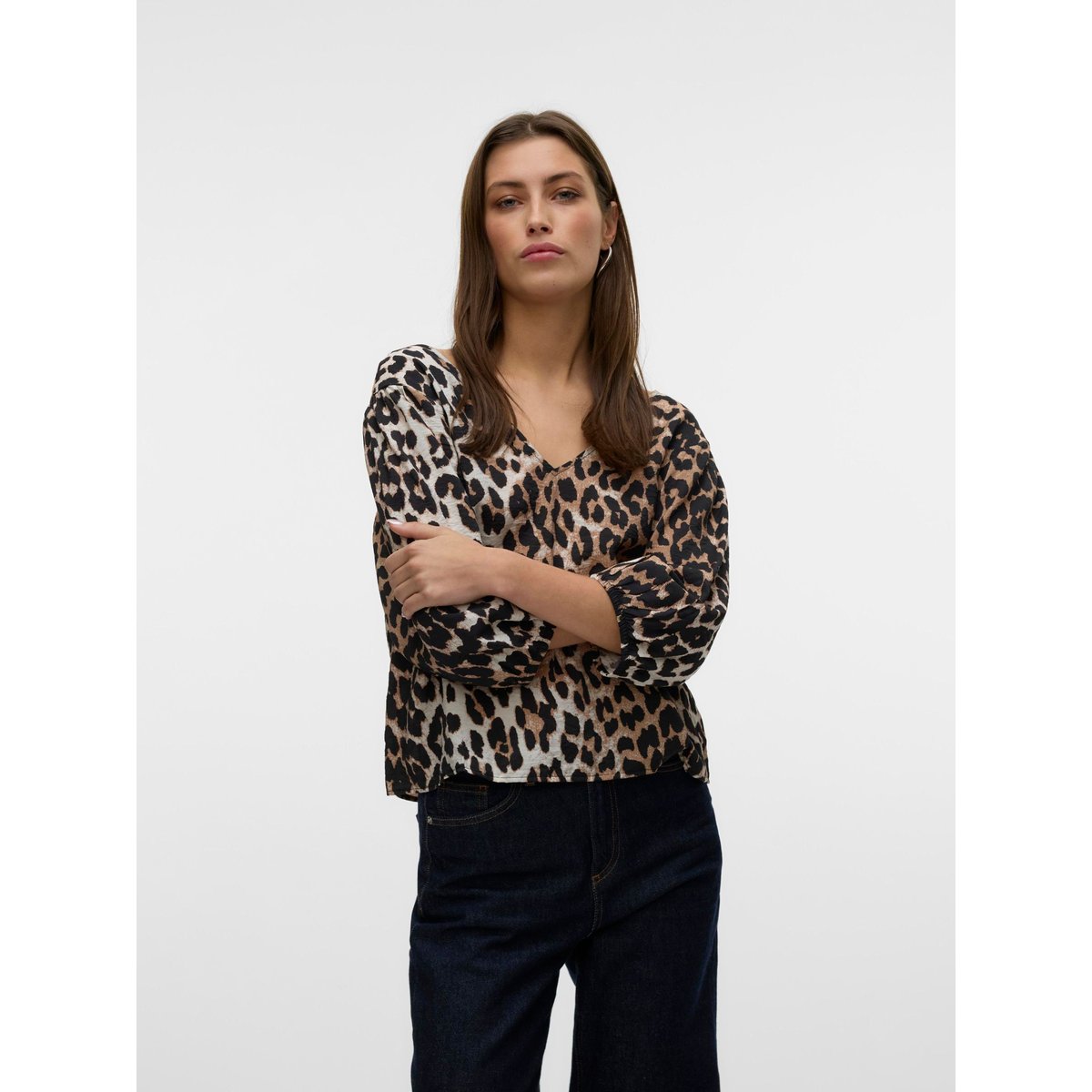 Blouse egret, VERO MODA