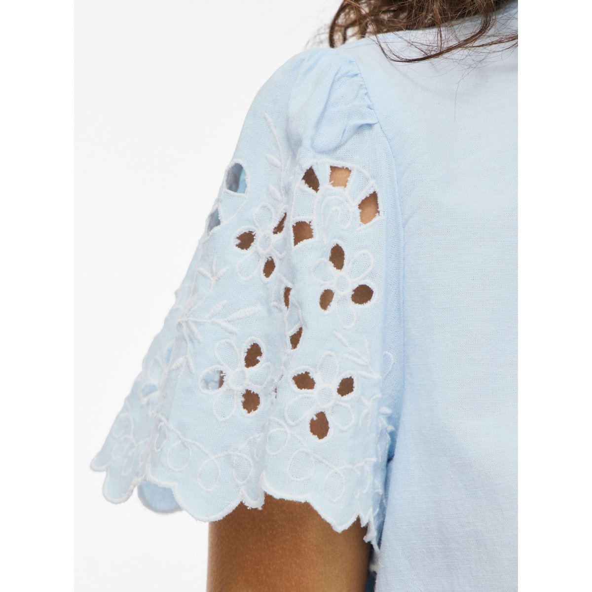 Top À Manches Courtes turquoise - nantucket breeze1, VILA