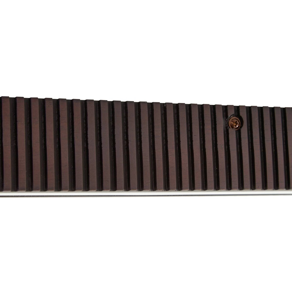Plafonnier en bois designLED, Emara chêne foncé, noir, blanc, LUCANDE