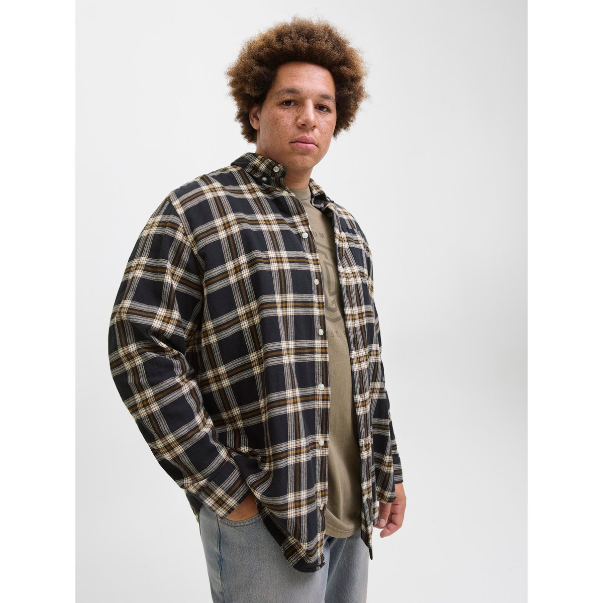 Chemise noire - black, JACK & JONES