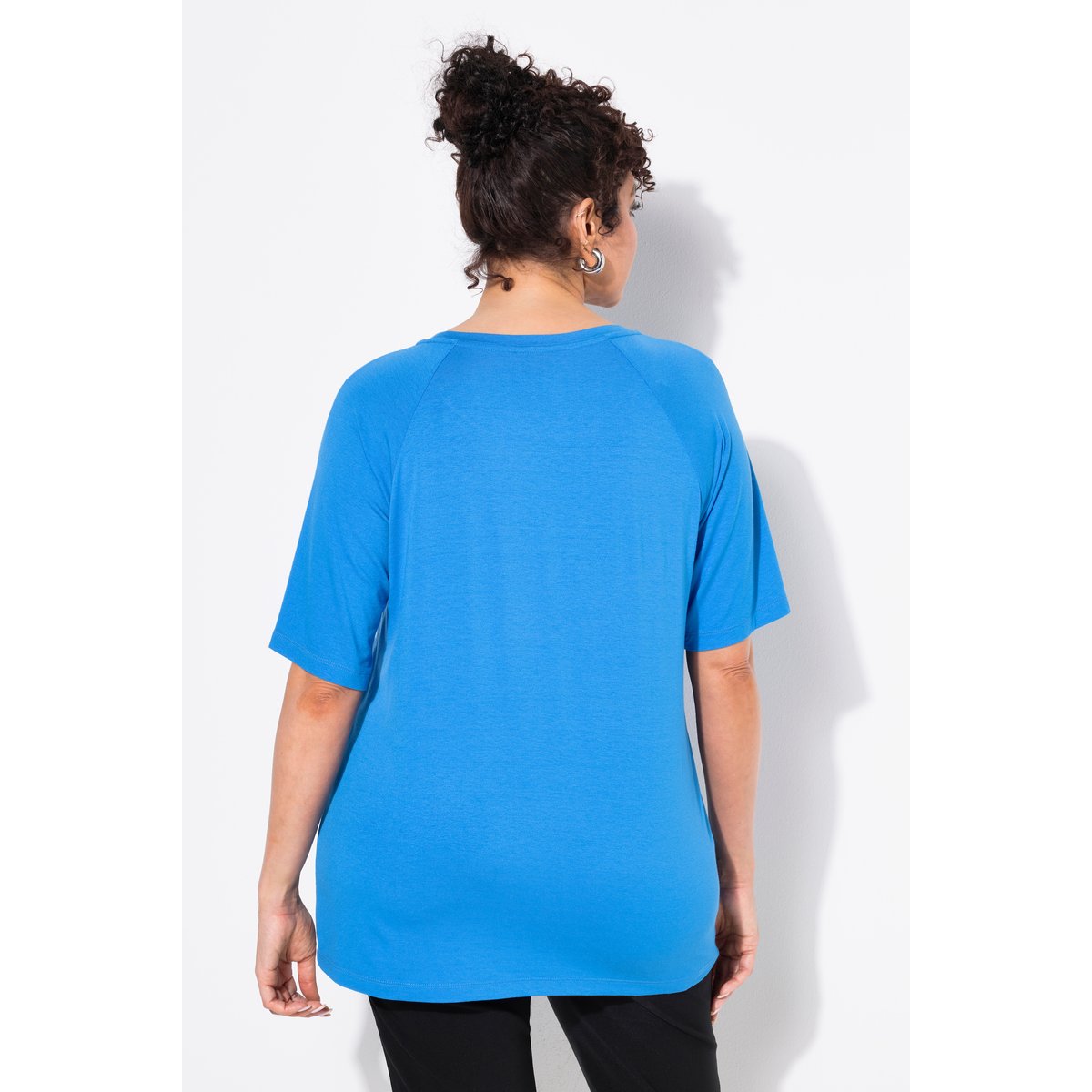 T-shirt bleu roi, ULLA POPKEN