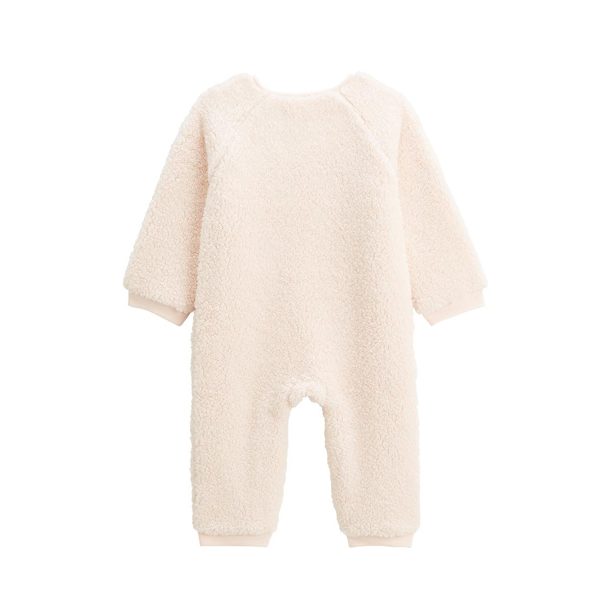 Surpyjama bébé en sherpa Matcha rose, PETIT BEGUIN