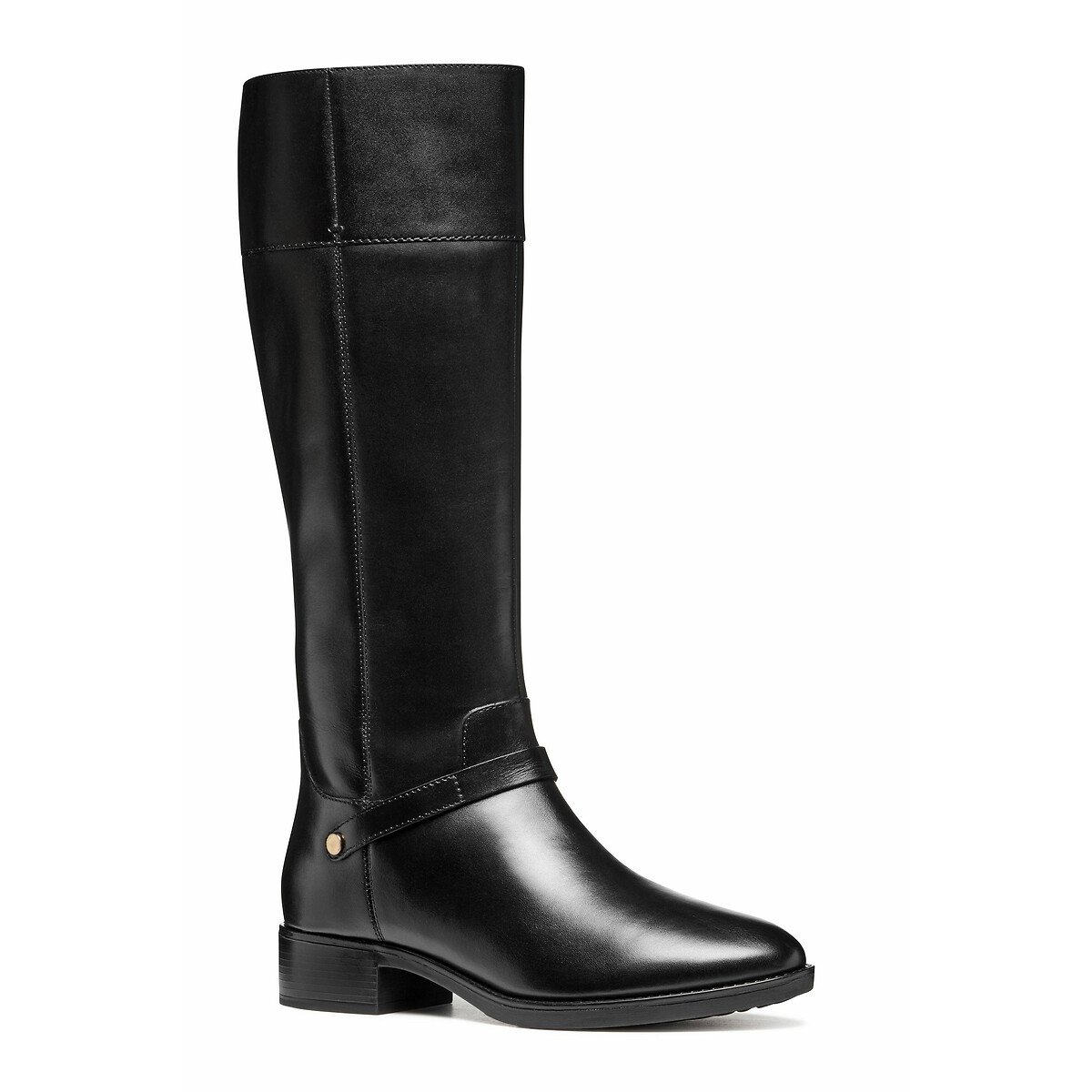 Bottes respirantes en cuir Felicity noir, GEOX