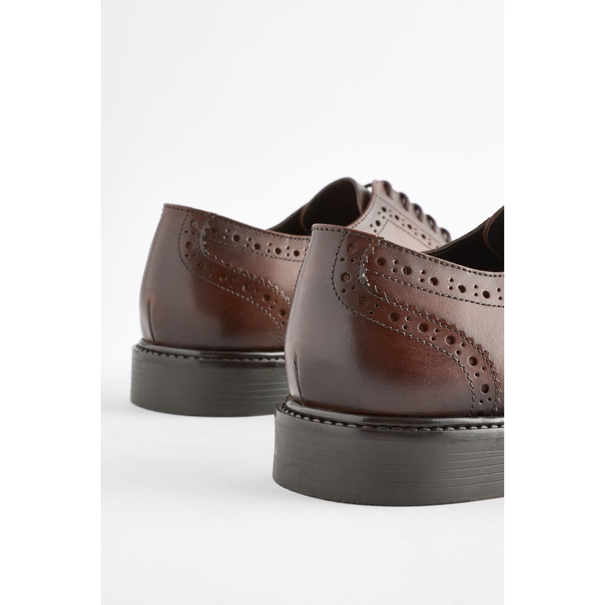 Chaussures richelieu marron, NEXT