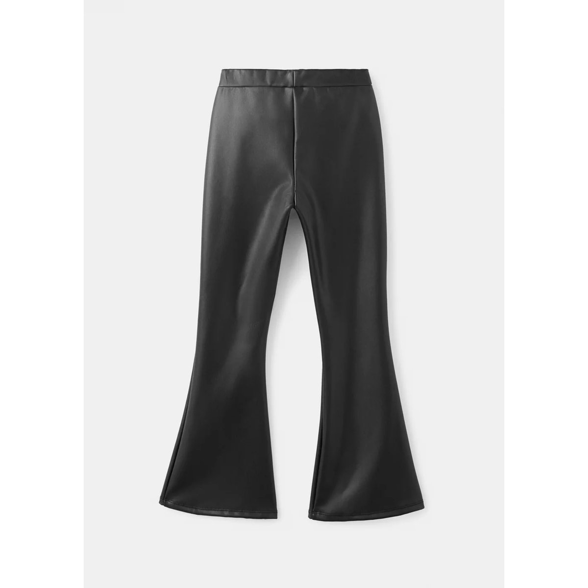 Legging flare similicuir noir, MANGO KIDS