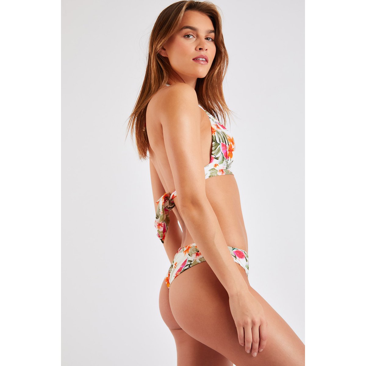 Haut de maillot push up Hapo - PALMROSE beige, BANANA MOON