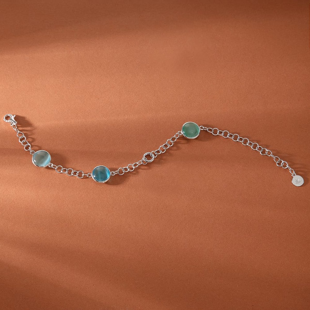 Bracelets en Pierre œil De Chat/recycled Silver 925/1000/tiger Eye Stone et Pierre œil de chat argent, MORELLATO