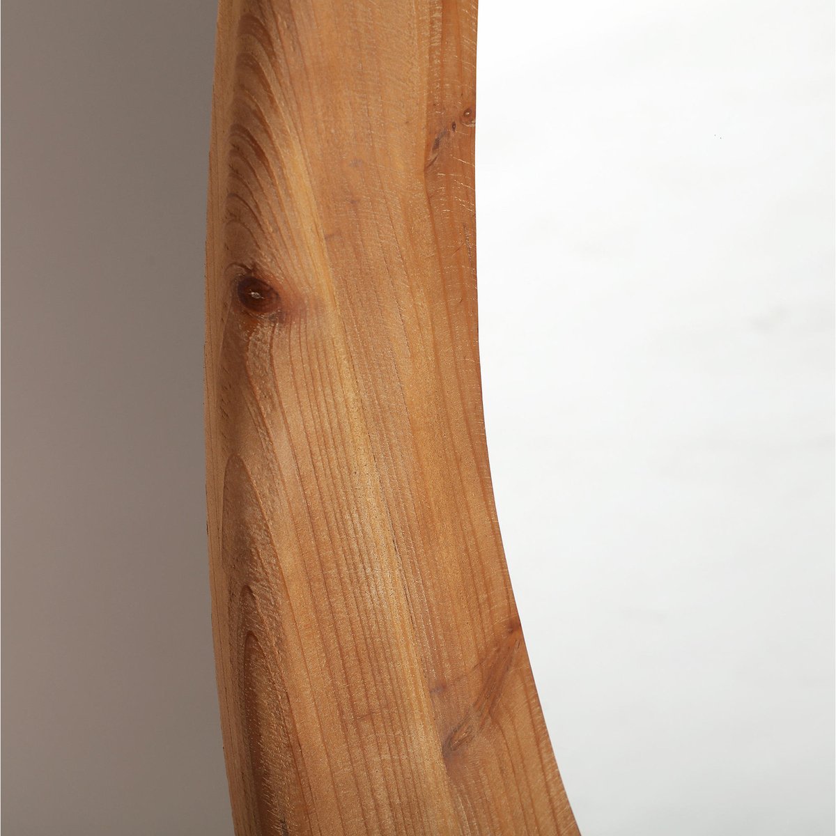 Miroir organique bois de sapin collection VACIO brun naturel, RECOLLECTION