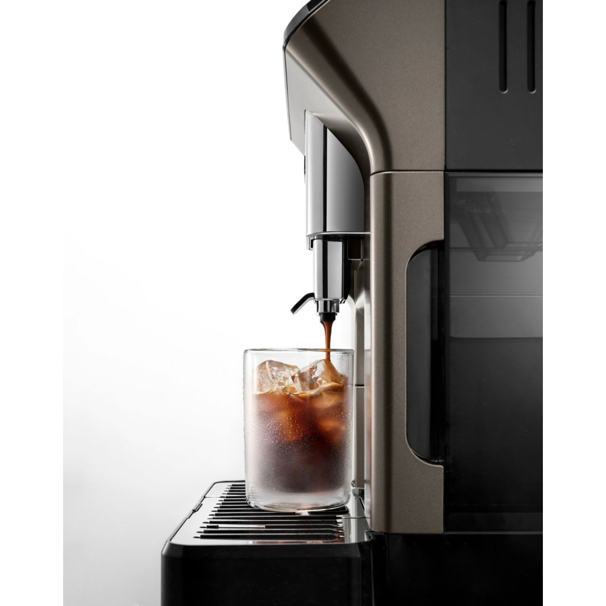Expresso Broyeur Eletta Explore ECAM450.86.T Titanium couleur unique, DELONGHI