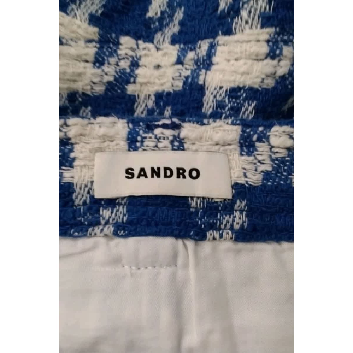 Mini jupe - Très Bon État bleu, SANDRO