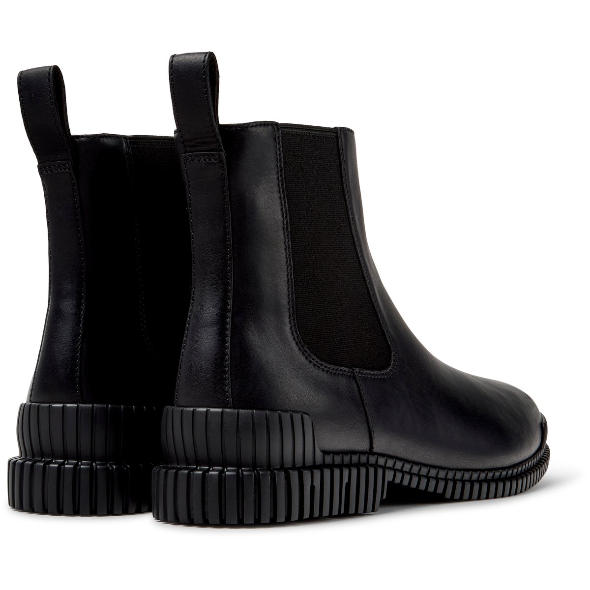 Bottines Pix Smooth Leather noir 001, CAMPER