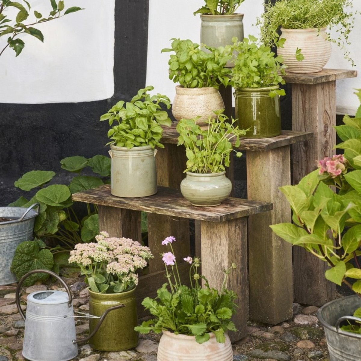 Pot de fleur céramique vert, IB LAURSEN