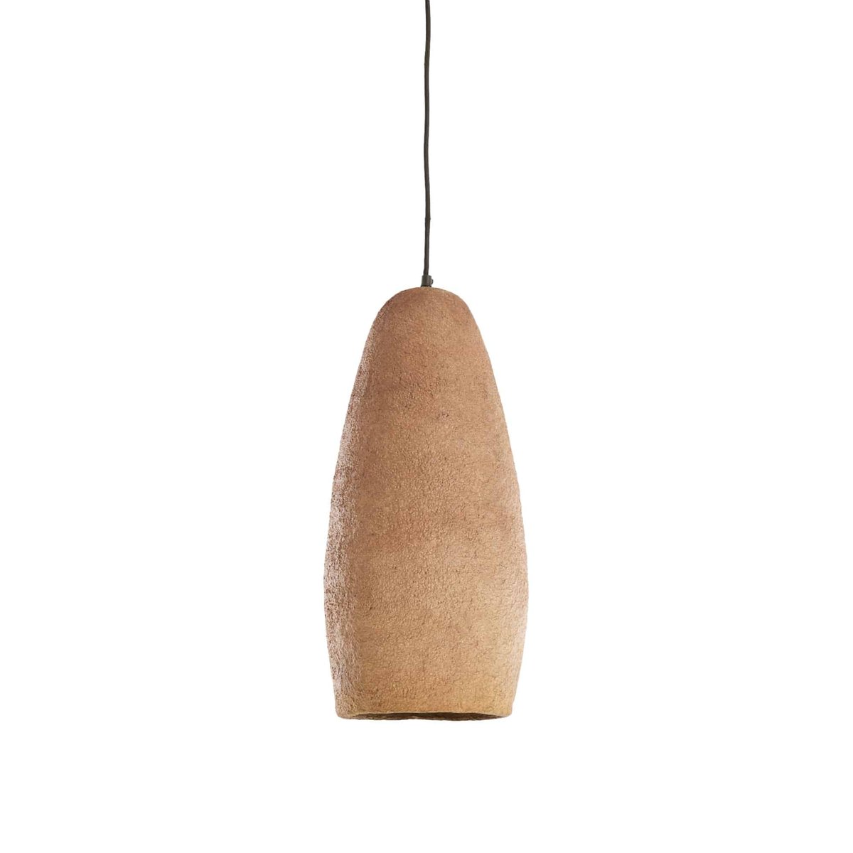 Lampe Suspendue Papier mâché DIVALA terra, LIGHT & LIVING 