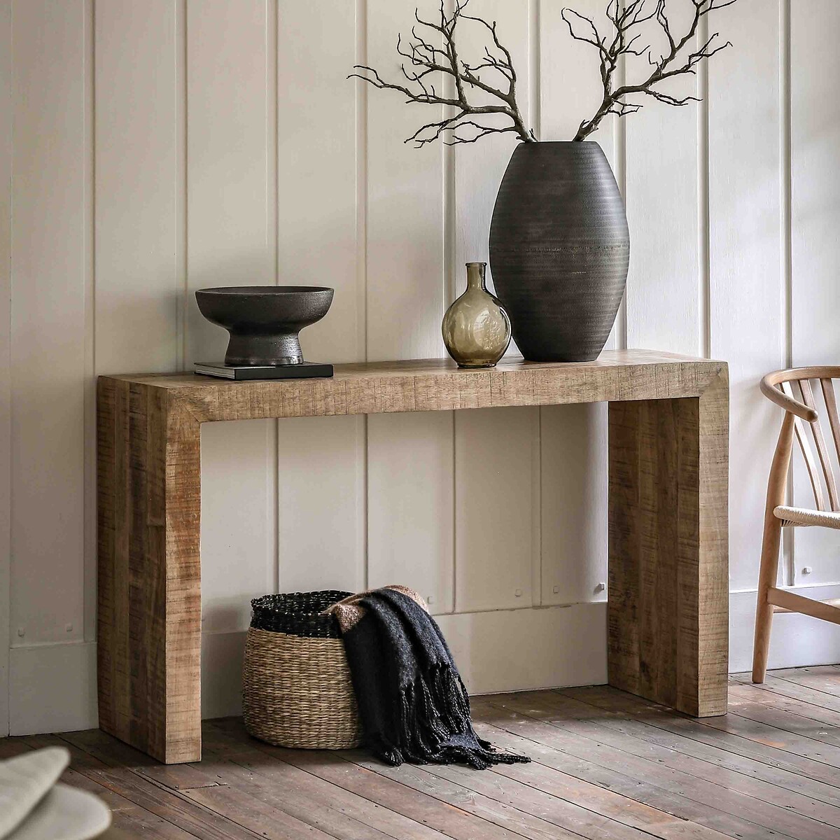 Rustana Mango Wood Console Table natural, ÉDITÉ