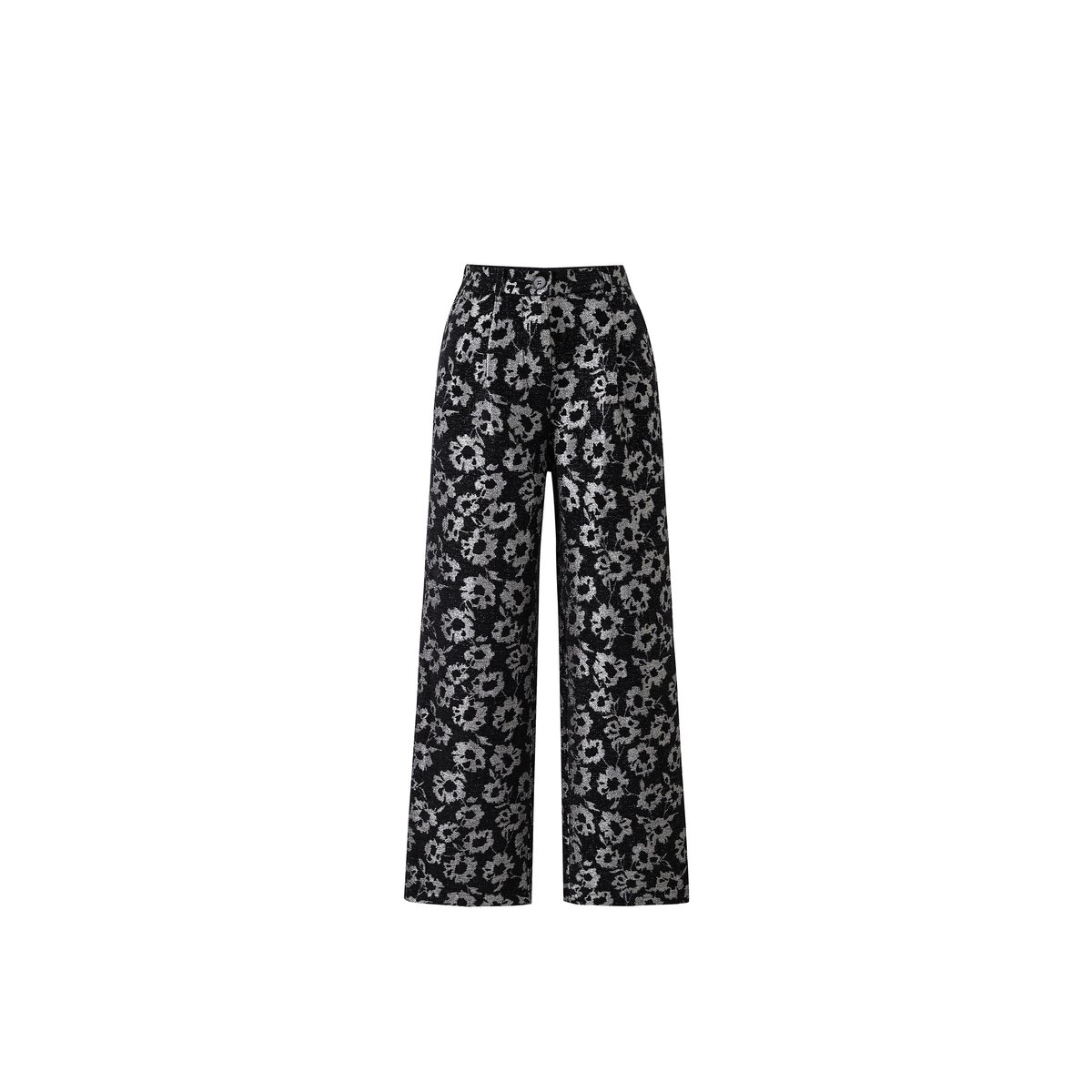Pantalon en coton RUSSO noir, FRNCH